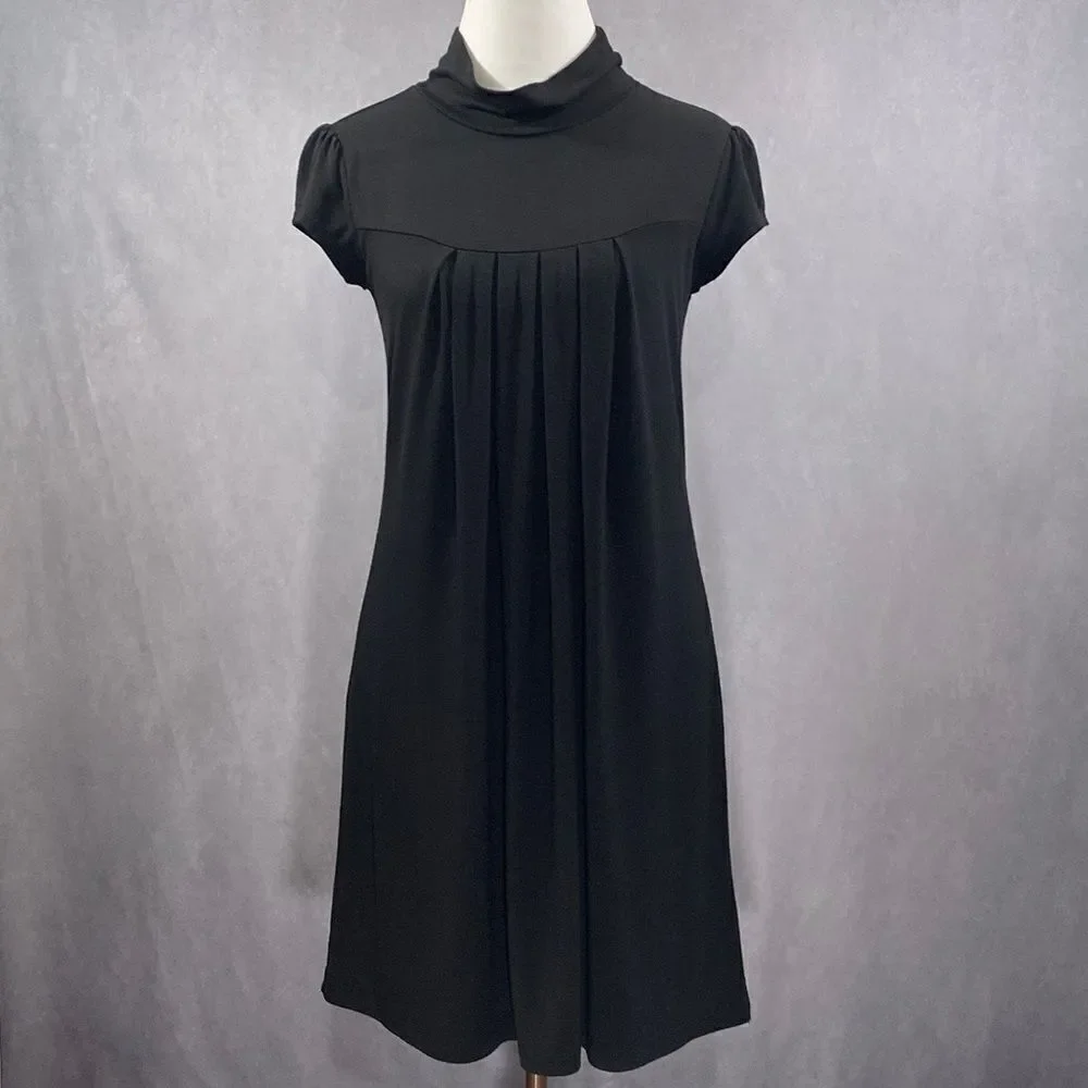 Black Mid-Length Dress - Picture 2 of 6
